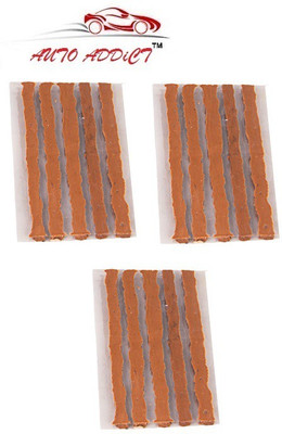 

Auto Addict 15 Rubber Strips For Tubeless Tyre Puncture Repair Kit