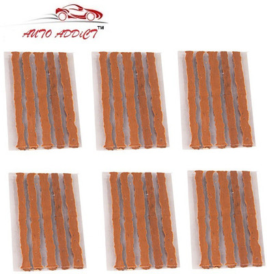 

Auto Addict 30 Rubber Strips For Tubeless Tyre Puncture Repair Kit