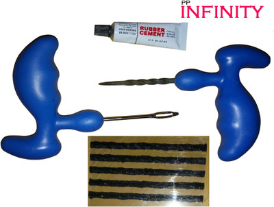 

PP Infinity BEST & PREMIUM QUALITY Tubeless Tyre Puncture Repair Kit