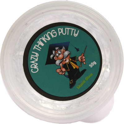 

Crazy Thinking Liquid Glass Clear Putty Toy