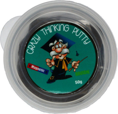 

Crazy Thinking Magnetic- (Pack of 2) Brown Putty Toy