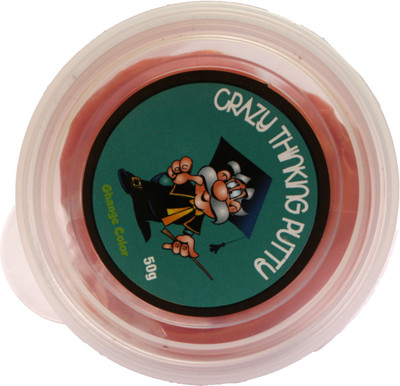 

Crazy Thinking Heat Sensitive Orange Putty Toy