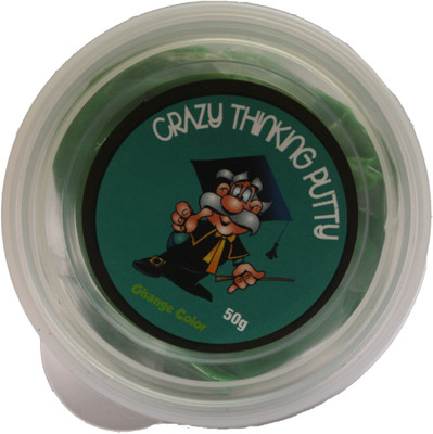 

Crazy Thinking Heat Sensitive Green Putty Toy