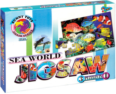 

Sunny Jigsaw Big-Sea World(120 Pieces)