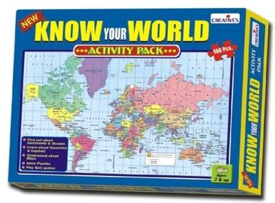 

Creative Education Know Your World - An Activity Pack(100 Pieces)
