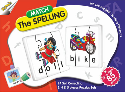 

Ratnas Match The Spelling(85 Pieces)