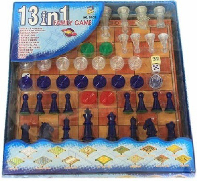 

Khareedi 13 in 1 Family Games(13 Pieces)