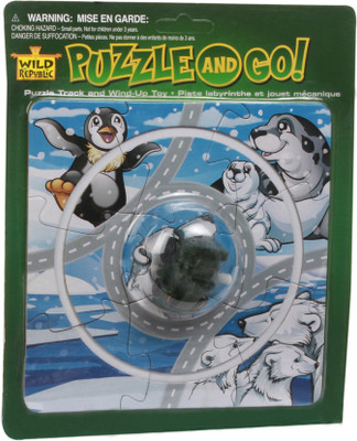 Wild Republic Blst Puzzle Track Car Arctic(9 Pieces)