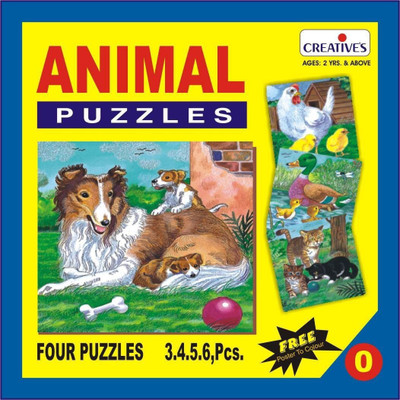 

Creatives Creative's Animal Puzzle(18 Pieces)