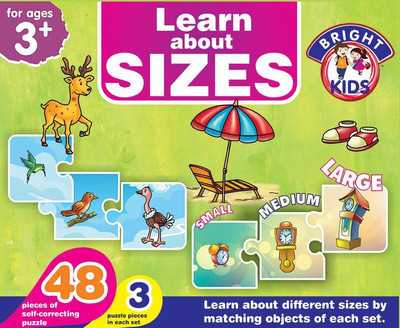 

BPI Learn About Sizes-Bright Kids(48 Pieces)