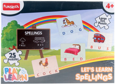 

Funskool Let's Learn Spelling Game(25 Pieces)