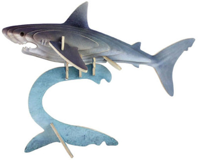 

Robotime Color Animals - Pack of 3 (Shark::Monkey::Horse)(75 Pieces)
