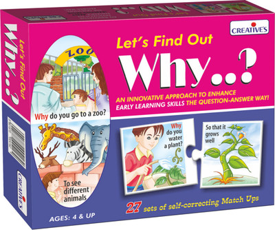 

Creative Educational Aids Let's Find Out Why...(54 Pieces)