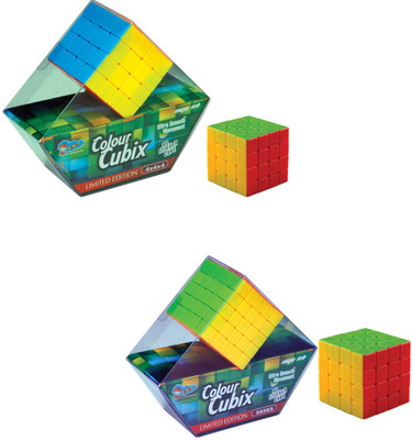 

Sunny New Colour Stickerless 4x4 And 5x5 Cube Twin Pack(2 Pieces)