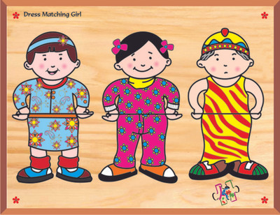 

Kinder Creative Dress Matching Girl(6 Pieces)