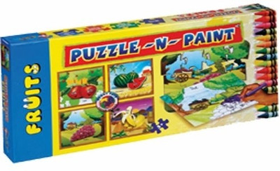

Sunny Puzzle N Paint Fruits(36 Pieces)