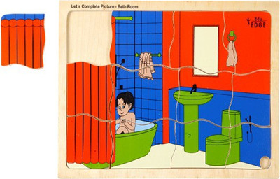 

Eduedge Let'S Complete Picture - Bath Room(12 Pieces)