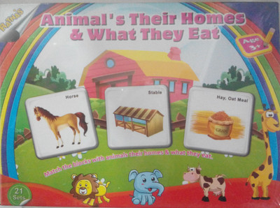 

Toy Corner Ratnas Animal'S Their Homes & What They Eat …(1 Pieces)