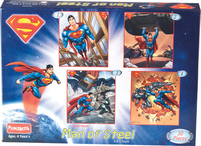

Funskool 4 in 1 Man of Steel(1 Pieces)