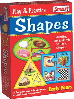 

Smart Play & Practice Shapes(40 Pieces)