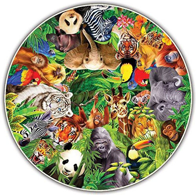 

A Broader View Table Puzzle Wild Animals(500 Pieces)