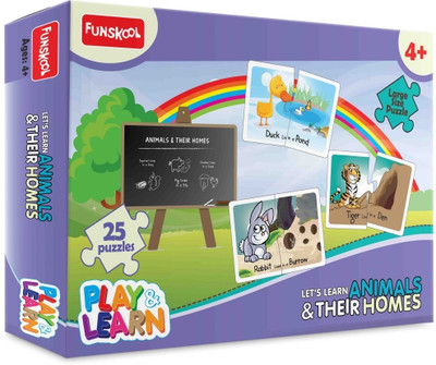 

Funskool Play & Learn - Animals & Their Homes(25 Pieces)