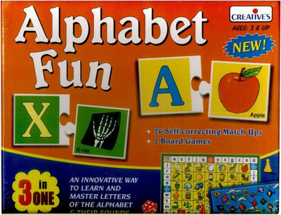 

Creative Educational Aids Alphabet 3 in 1(25 Pieces)