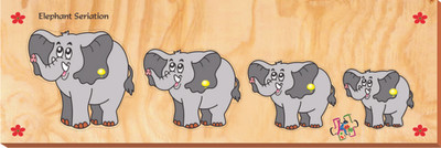 

Kinder Creative Elephant Seriation(4 Pieces)