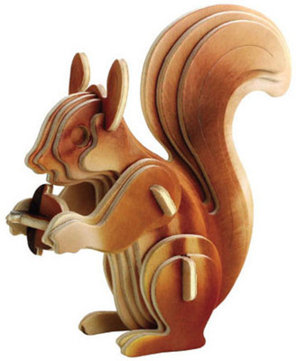 

Robotime Color Animals - Pack of 3 (Squirrel::Horse::Shark)(68 Pieces)