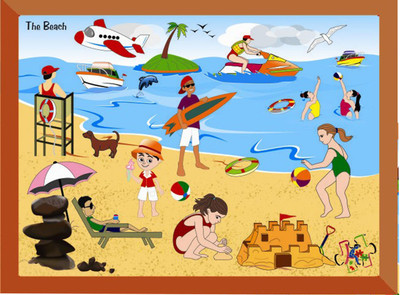 

Kinder Creative The Beach(7 Pieces)