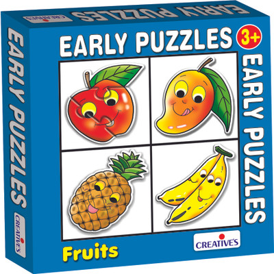 

Creative Educational Aids Early Puzzles - Fruits(18 Pieces)