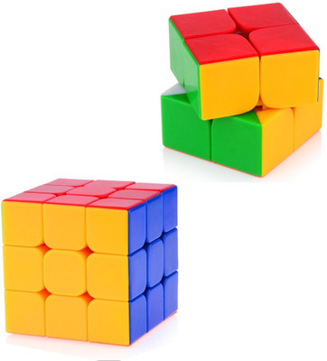 

Taxton 3x3 + 2x2 Stickerless Speed Cubes(2 Pieces)