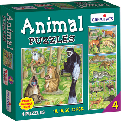 

Creatives Animal Puzzles(70 Pieces)