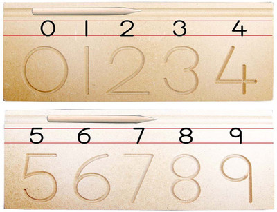 

Tomafo Carving Numbers (0 To 10)(2 Pieces)