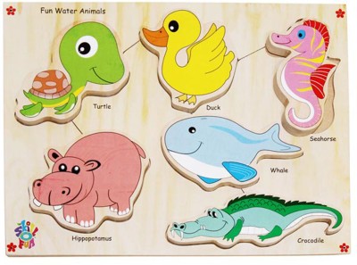 10% OFF on Skillofun Skillofun Fun Geo Shape Tray - Water Animals  (Raised)(50 Pieces) on Flipkart 