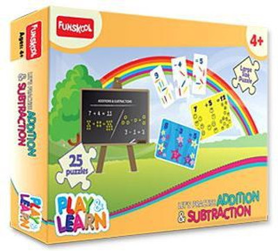 

Funskool Let'S Practise Addition & Subtraction(25 Pieces)