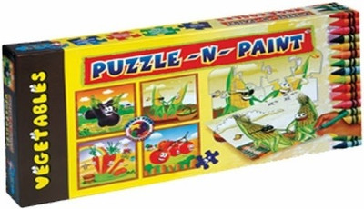 

Sunny Puzzle N Paint Vegetables(36 Pieces)