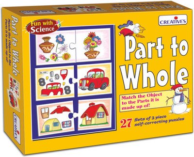 

Creative Educational Aids Part to Whole(54 Pieces)