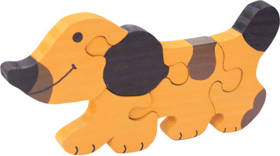

Enigmatic Woodworks Wooden Jigsaw Puzzle - Dog(5 Pieces)