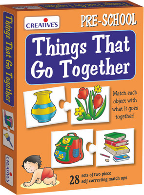 

Creative Educational Aids Things that Go Together(56 Pieces)
