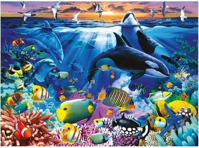 Ravensburger Oceanic Life(200 Pieces)