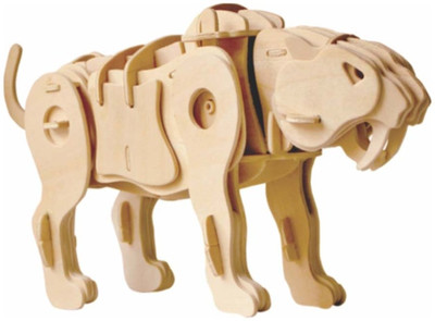 

Robotime Saber-Toothed Tiger(75 Pieces)