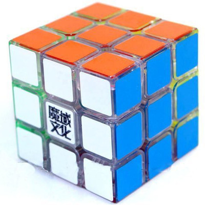 

MoYu Huanying Transparent Speed Cube Puzzle 3 X 3 X 3(1 Pieces)