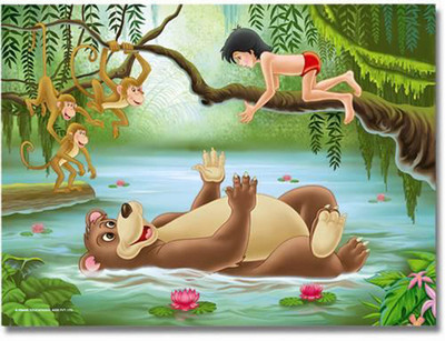 

Frank The Jungle Book Puzzle(50 Pieces)