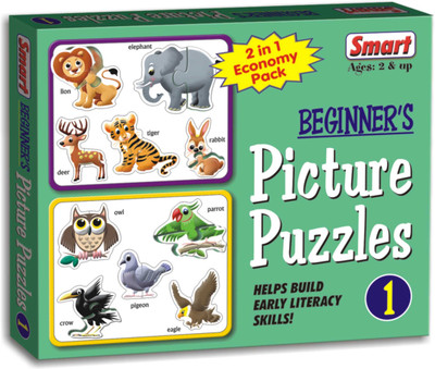 

Smart Beginner's Picture Puzzles - 1(20 Pieces)