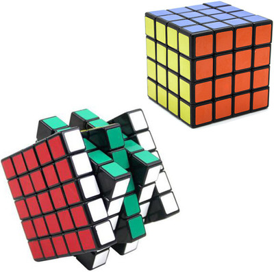 

Taxton Shengshou 4x4 and 5x5 Cubes Black base Combo(2 Pieces)