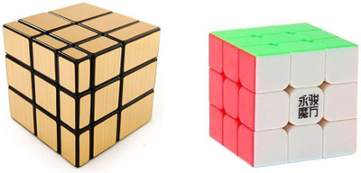 

Vaibhav Combo ShengShou 3 * 3 & Crs 3 * 3 Mirror Cube(2 Pieces)