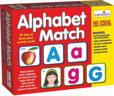 

Creative Educational Aids Alphabet Match(78 Pieces)