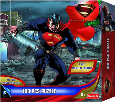 

Funskool Man of Steel Superman Puzzle(100 Pieces)