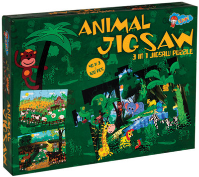 

Sunny New Jigsaw Animal(120 Pieces)